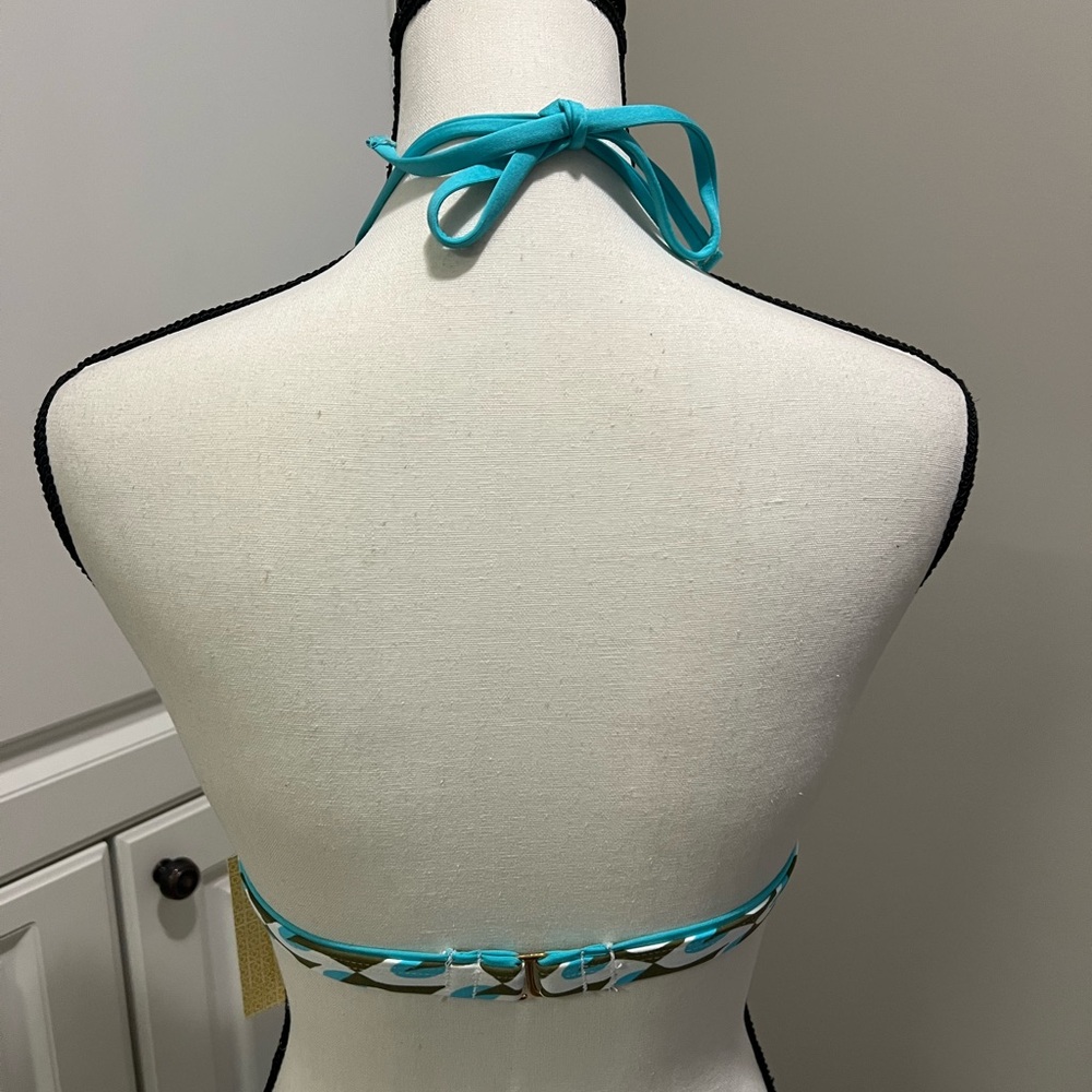 NWT Trina Turk printed string bikini separates  | Removable padding top size M - Picture 5 of 12